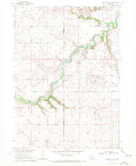 Rushville 4 NE Nebraska Historical topographic map, 1:24000 scale, 7.5 X 7.5 Minute, Year 1969