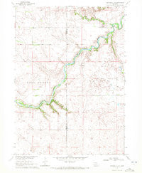 Rushville 4 NE Nebraska Historical topographic map, 1:24000 scale, 7.5 X 7.5 Minute, Year 1969
