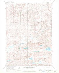 Rushville 4 SE Nebraska Historical topographic map, 1:24000 scale, 7.5 X 7.5 Minute, Year 1969