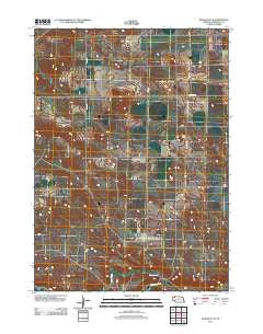 Rushville NE Nebraska Historical topographic map, 1:24000 scale, 7.5 X 7.5 Minute, Year 2011