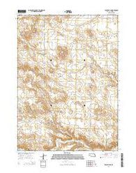 Rushville NE Nebraska Current topographic map, 1:24000 scale, 7.5 X 7.5 Minute, Year 2014