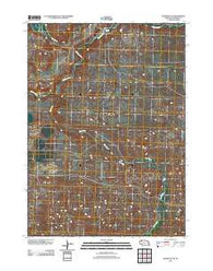 Rushville SE Nebraska Historical topographic map, 1:24000 scale, 7.5 X 7.5 Minute, Year 2011