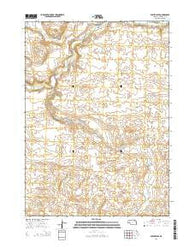 Rushville SE Nebraska Current topographic map, 1:24000 scale, 7.5 X 7.5 Minute, Year 2014