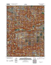Rushville SW Nebraska Historical topographic map, 1:24000 scale, 7.5 X 7.5 Minute, Year 2011