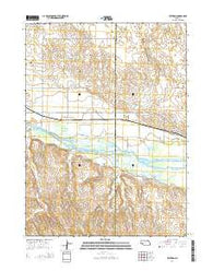 Ruthton Nebraska Current topographic map, 1:24000 scale, 7.5 X 7.5 Minute, Year 2014