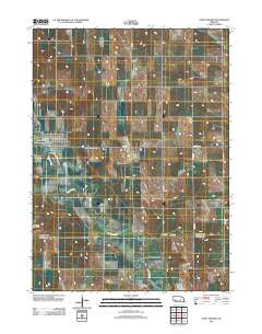 Saint Edward Nebraska Historical topographic map, 1:24000 scale, 7.5 X 7.5 Minute, Year 2011