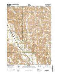 Saint Edward Nebraska Current topographic map, 1:24000 scale, 7.5 X 7.5 Minute, Year 2014