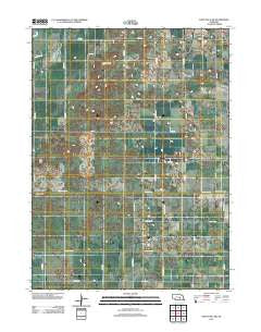 Saint Paul SW Nebraska Historical topographic map, 1:24000 scale, 7.5 X 7.5 Minute, Year 2011