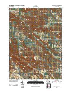Sand Canyon East Nebraska Historical topographic map, 1:24000 scale, 7.5 X 7.5 Minute, Year 2011