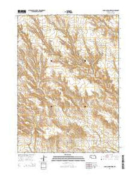 Sand Canyon West Nebraska Current topographic map, 1:24000 scale, 7.5 X 7.5 Minute, Year 2014
