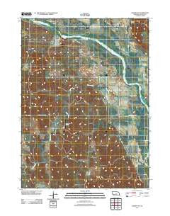 Sargent SE Nebraska Historical topographic map, 1:24000 scale, 7.5 X 7.5 Minute, Year 2011