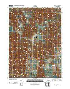 Sargent SW Nebraska Historical topographic map, 1:24000 scale, 7.5 X 7.5 Minute, Year 2011