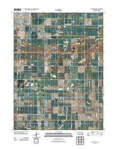 Saronville Nebraska Historical topographic map, 1:24000 scale, 7.5 X 7.5 Minute, Year 2011