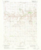 Saronville Nebraska Historical topographic map, 1:24000 scale, 7.5 X 7.5 Minute, Year 1969