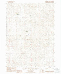 Schneringer Valley Nebraska Historical topographic map, 1:24000 scale, 7.5 X 7.5 Minute, Year 1985