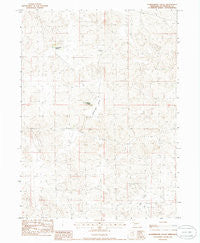 Schneringer Valley Nebraska Historical topographic map, 1:24000 scale, 7.5 X 7.5 Minute, Year 1985