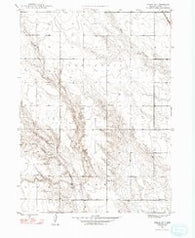 School No. 7 Nebraska Historical topographic map, 1:24000 scale, 7.5 X 7.5 Minute, Year 1948