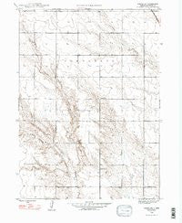 School No. 7 Nebraska Historical topographic map, 1:24000 scale, 7.5 X 7.5 Minute, Year 1948