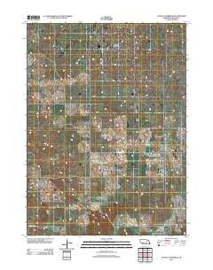 School Number 20 Nebraska Historical topographic map, 1:24000 scale, 7.5 X 7.5 Minute, Year 2011