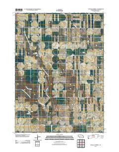 School Number 7 Nebraska Historical topographic map, 1:24000 scale, 7.5 X 7.5 Minute, Year 2011