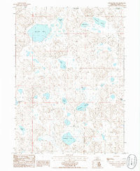Schoonover Lake Nebraska Historical topographic map, 1:24000 scale, 7.5 X 7.5 Minute, Year 1986