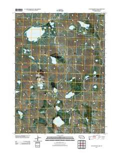 Schoonover Lake Nebraska Historical topographic map, 1:24000 scale, 7.5 X 7.5 Minute, Year 2011