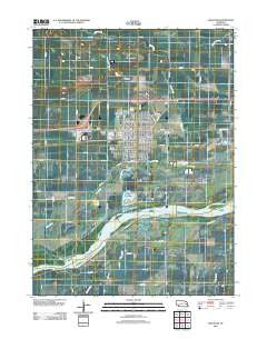 Schuyler Nebraska Historical topographic map, 1:24000 scale, 7.5 X 7.5 Minute, Year 2011