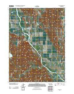 Scotia Nebraska Historical topographic map, 1:24000 scale, 7.5 X 7.5 Minute, Year 2011