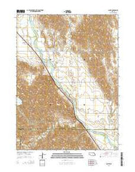 Scotia Nebraska Current topographic map, 1:24000 scale, 7.5 X 7.5 Minute, Year 2014