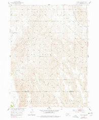 Scotia NE Nebraska Historical topographic map, 1:24000 scale, 7.5 X 7.5 Minute, Year 1953