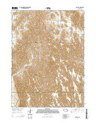 Scotia NE Nebraska Current topographic map, 1:24000 scale, 7.5 X 7.5 Minute, Year 2014