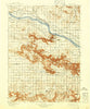 Scotts Bluff Nebraska Historical topographic map, 1:125000 scale, 30 X 30 Minute, Year 1898