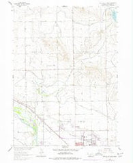 Scottsbluff North Nebraska Historical topographic map, 1:24000 scale, 7.5 X 7.5 Minute, Year 1963