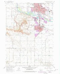 Scottsbluff South Nebraska Historical topographic map, 1:24000 scale, 7.5 X 7.5 Minute, Year 1963