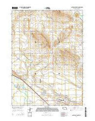 Scottsbluff North Nebraska Current topographic map, 1:24000 scale, 7.5 X 7.5 Minute, Year 2014