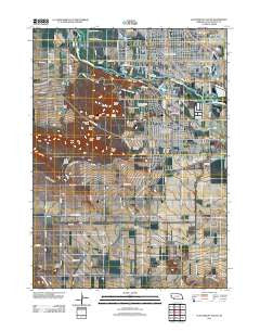 Scottsbluff South Nebraska Historical topographic map, 1:24000 scale, 7.5 X 7.5 Minute, Year 2011