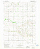 Scribner SW Nebraska Historical topographic map, 1:24000 scale, 7.5 X 7.5 Minute, Year 1966