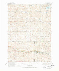 Seneca Nebraska Historical topographic map, 1:62500 scale, 15 X 15 Minute, Year 1948