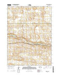Seneca SW Nebraska Current topographic map, 1:24000 scale, 7.5 X 7.5 Minute, Year 2014