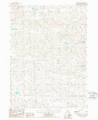 Sevenmile Hill Nebraska Historical topographic map, 1:24000 scale, 7.5 X 7.5 Minute, Year 1987