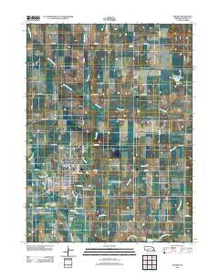 Seward Nebraska Historical topographic map, 1:24000 scale, 7.5 X 7.5 Minute, Year 2011