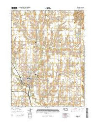 Seward Nebraska Current topographic map, 1:24000 scale, 7.5 X 7.5 Minute, Year 2014
