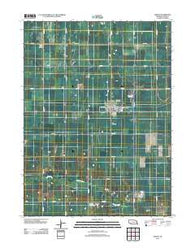Shelby Nebraska Historical topographic map, 1:24000 scale, 7.5 X 7.5 Minute, Year 2011