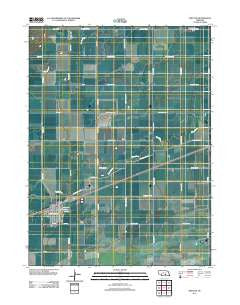 Shelton Nebraska Historical topographic map, 1:24000 scale, 7.5 X 7.5 Minute, Year 2011