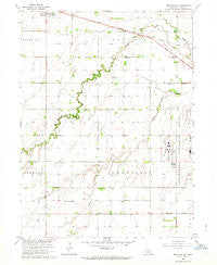 Shelton NE Nebraska Historical topographic map, 1:24000 scale, 7.5 X 7.5 Minute, Year 1962