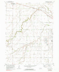 Shelton NE Nebraska Historical topographic map, 1:24000 scale, 7.5 X 7.5 Minute, Year 1962