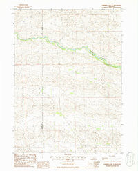 Shimmins Lake SE Nebraska Historical topographic map, 1:24000 scale, 7.5 X 7.5 Minute, Year 1985