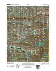 Shimmins Lake Nebraska Historical topographic map, 1:24000 scale, 7.5 X 7.5 Minute, Year 2011