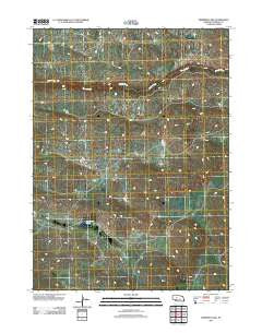 Shimmins Lake Nebraska Historical topographic map, 1:24000 scale, 7.5 X 7.5 Minute, Year 2011