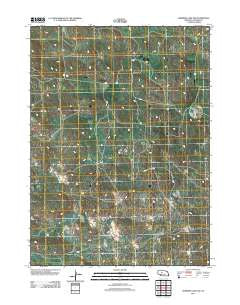 Shimmins Lake NW Nebraska Historical topographic map, 1:24000 scale, 7.5 X 7.5 Minute, Year 2011